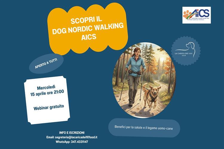 In cammino con il tuo cane: scopri il Dog Nordic Walking AICS